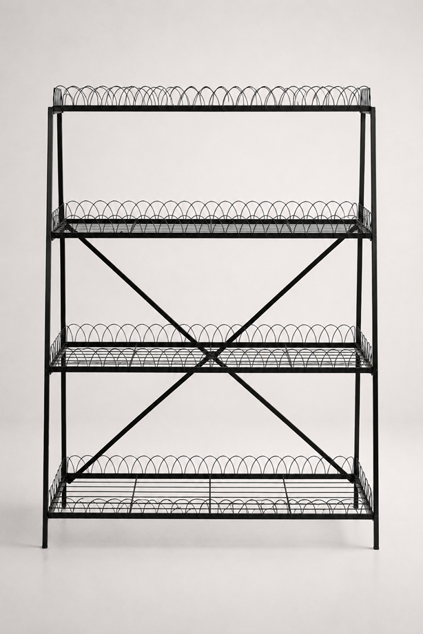4 Tier Metal Shelf